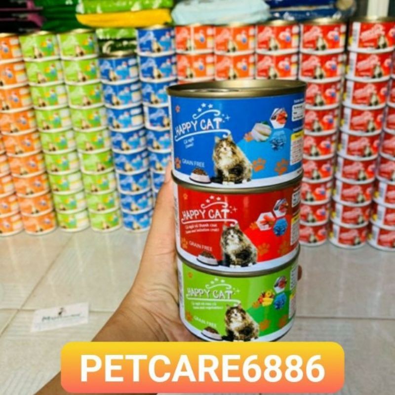 pate mèo happycat 160g thức ăn dinh dưỡng cho mèo