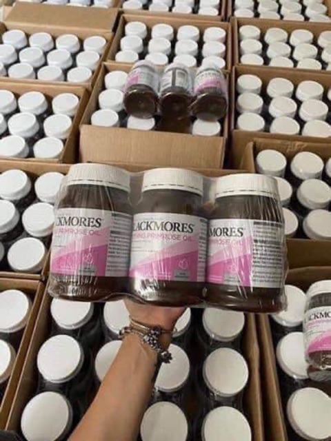 Viên uống tinh dầu hoa anh thảo Blackmores Evening Primrose Oil 190 viên Úc