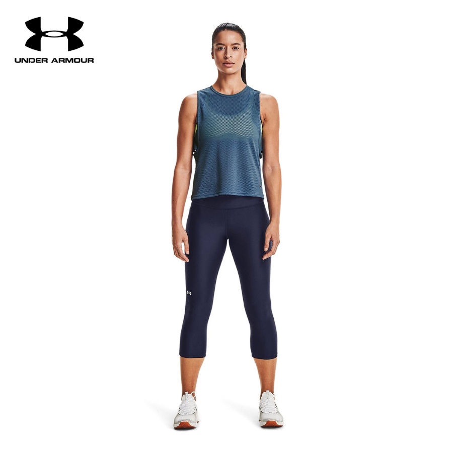 Áo ba lỗ thể thao nữ Under Armour HeatGear® Armour Muscle Mesh - 1360835-470
