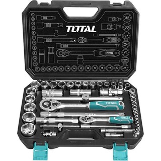 Bộ tuýp 44 chi tiết Total THT421441