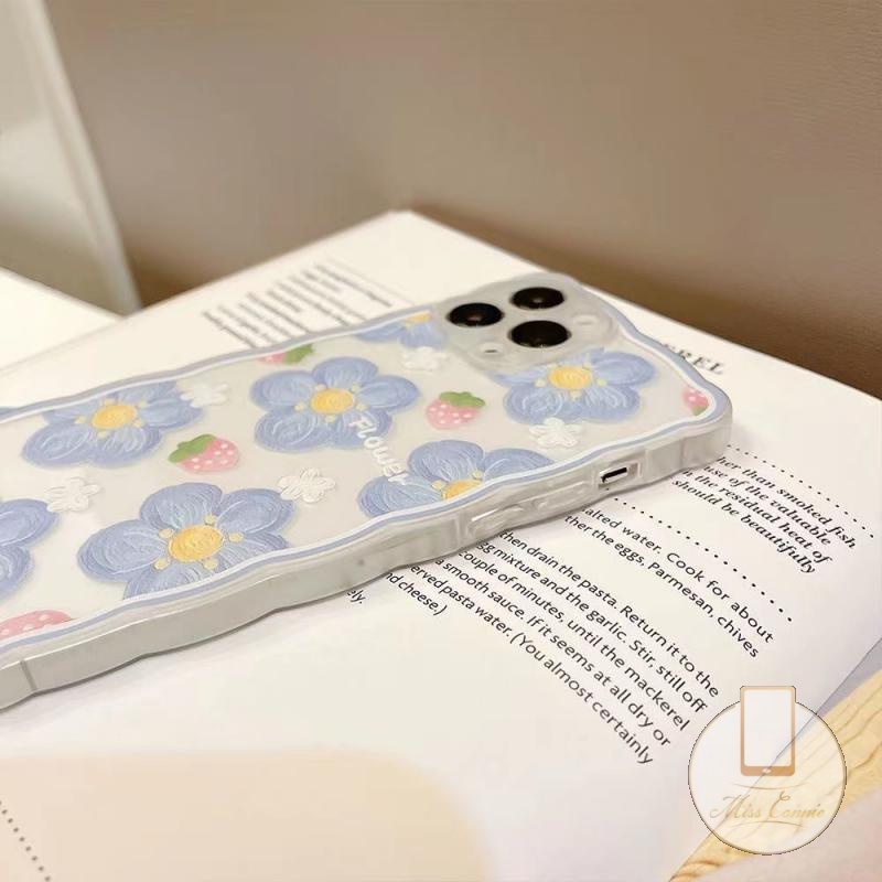 Ốp Điện Thoại Tpu Mềm Trong Suốt Họa Tiết Hoa Mùa Hè Cho iPhone 7 Plus 8 Plus 11 X XR XS Max 12 13 Pro Max 6 6s Plus SE 2020