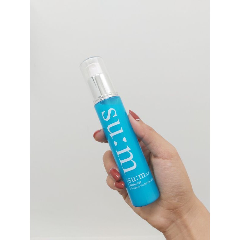 Xịt Khoáng Sum 37 xanh cấp nước kiềm dầu giảm mụn, se khít chân lông - Su:m37 Water-full Timeless Water Gel Mist 60ml