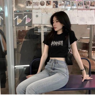 Áo croptop Sinner ôm body