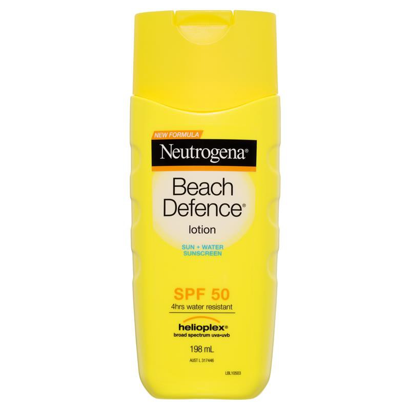 Kem Chống Nắng Đi Biển Neutrogena Beach Defense Water + Sun Protection Sunscreen Lotion SPF 50
