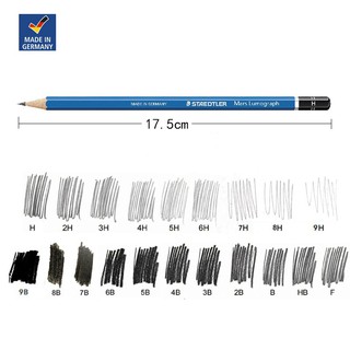 BÚT CHÌ PHÁC THẢO XANH STAEDTLER (STAEDTLER MARS® LUMOGRAPH® 100)