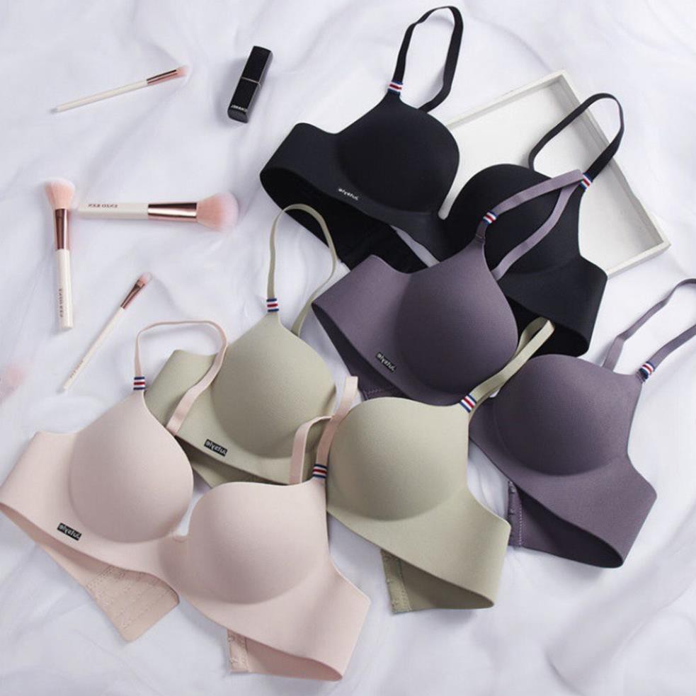 Áo Ngực S3AO02CBT Áo Lót Su VNXK Không Gọng Cao Cấp Chất Liệu Trơn Mút Dày Siêu Đẩy, Siêu Nâng Tạo Khe Nhiều Màu Sắc | BigBuy360 - bigbuy360.vn