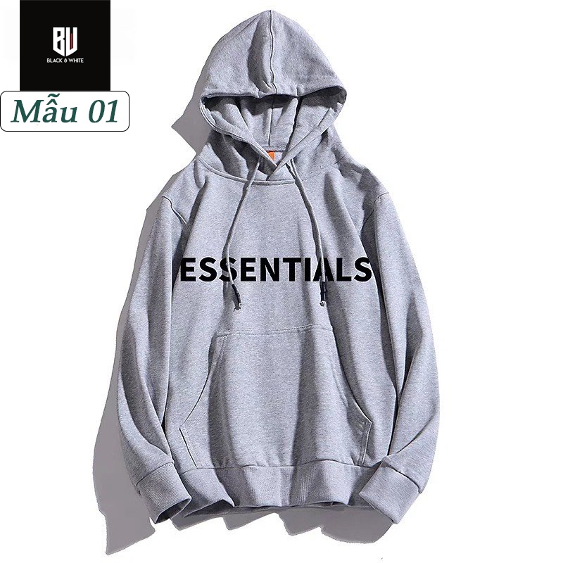 Áo Hoodie Essentials Unisex nam nữ, Áo khoác Hoodie chất nỉ bông siêu xinh | BigBuy360 - bigbuy360.vn