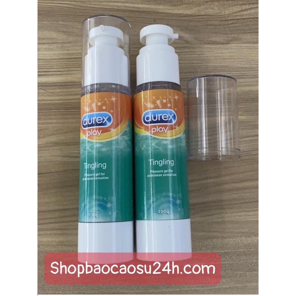 Gel Bôi Trơn Mát Lạnh Durex Play Tingling 100Ml