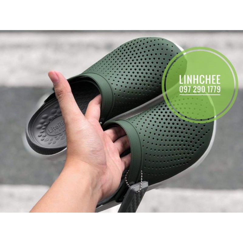  Dép Sục Literide màu Rêu mẫu mới 2020., hàng full box | BigBuy360 - bigbuy360.vn