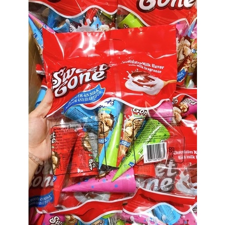 BÁNH KEM ỐC QUẾ SOCOLA WEISIEL Sweet Cone 300Gr