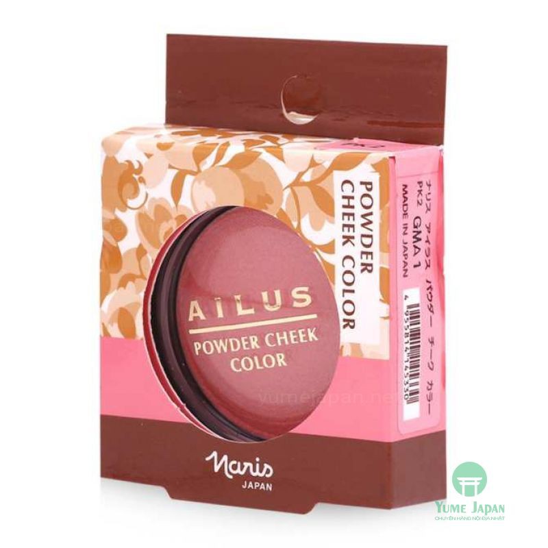 AILUS CHEEK COLOR PK1 - Phấn trang điểm má màu hồng thủy tinh