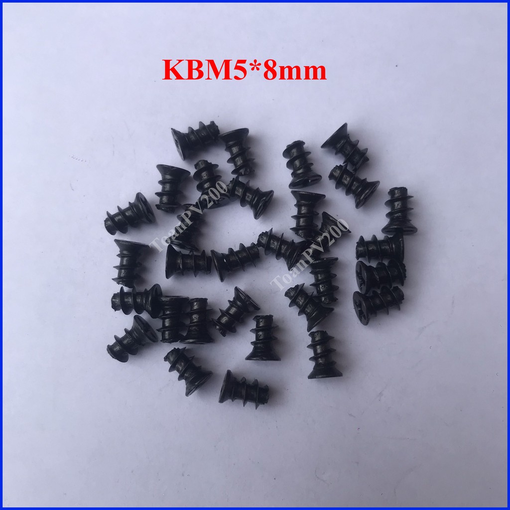 ỐC vít lắp fan quạt máy tính M5*8 mm ren thô