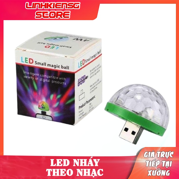 ĐÈN Led nháy theo nhạc cực hot CẮM USB GIÁ SỈ