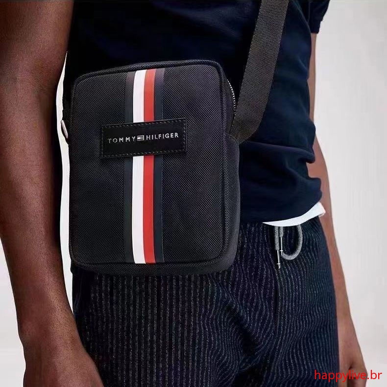 TOMMY HILFIGER Túi Đeo Vai Đựng Điện Thoại Siêu Nhẹ Chống Thấm Nước Phong Cách Mới 2022 Cho Nam Và Nữ