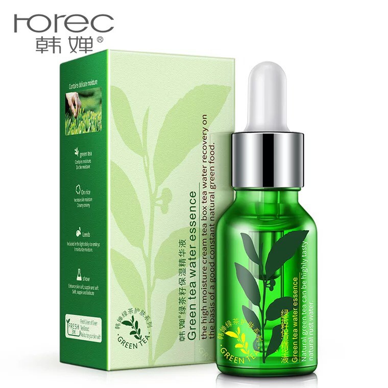 Serum Dưỡng Da, Trị Mụn Trà Xanh Rorec 15ml
