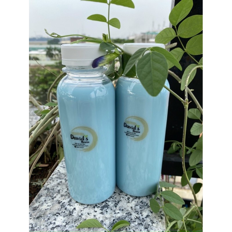 Chai tròn 330 ml miệng rộng kèm nắp màu trắng phi 38 | WebRaoVat - webraovat.net.vn