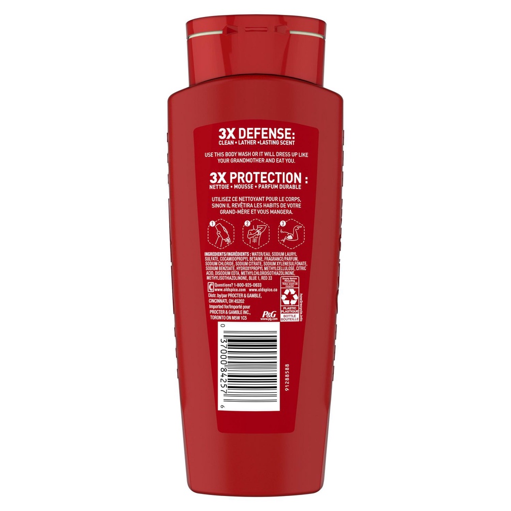 [FREESHIP-HÀNG AUTH] Sữa Tắm Old Spice Wolfthorn 473ml