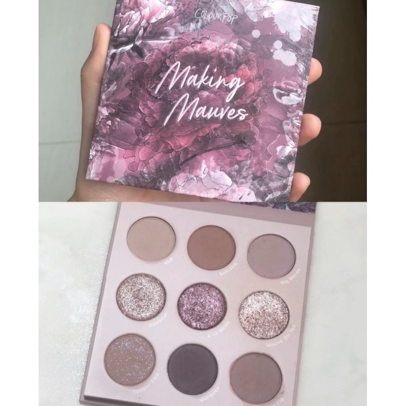 AUTH - OFF 25% PHẤN MẮT COLOURPOP MAKING MAUVES
