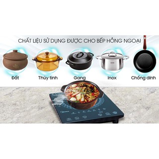 Bếp hồng ngoại Midea MIR-T2015DC 1800W