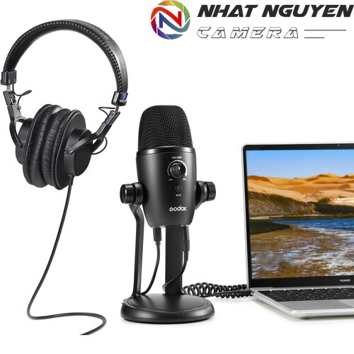 Micro Godox UMic82 Multi-Pattern Desktop USB Condenser Microphone  Chính Hãng