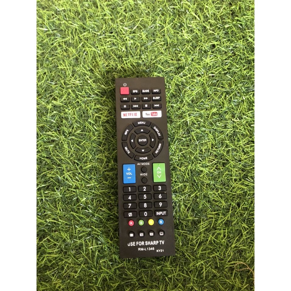 Điều khiển tivi USE FOR SHARP TV RM-L1346 Remote dùng cho tivi USE FOR SHARP TV RM-L1346 Đầu bấm dùng USE FOR SHARP TV