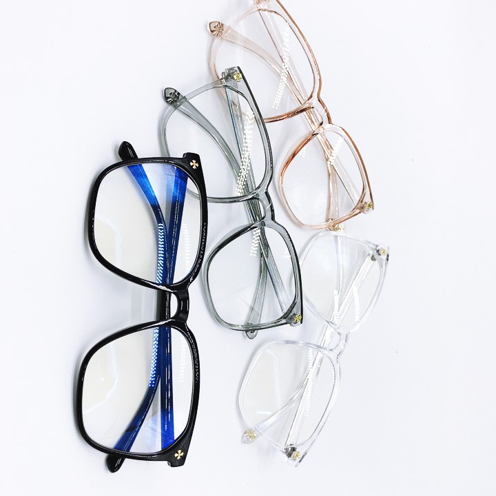 Kính Gọng Nhựa Hàn Quốc Nam Nữ Chromehearts Dáng Tròn Thời Trang Thay Được Mắt Cận | BigBuy360 - bigbuy360.vn
