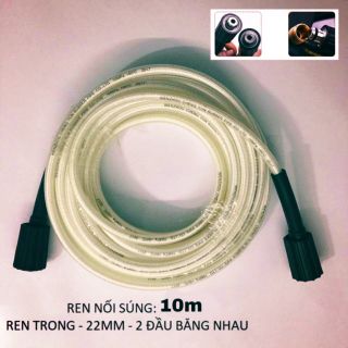 Dây rửa xe áp lực cao dài 10 mét