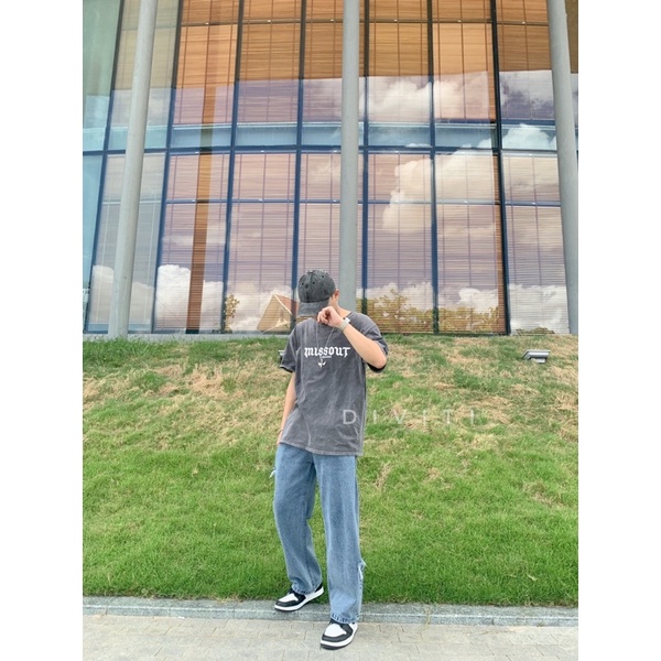 QUẦN JEANS RÁCH 5975 MÀU XANH VÀ ĐEN PHONG CÁCH CÁ TÍNH