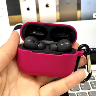 Case ốp tai nghe pro black chất liệu da cao cấp - tặng kèm móc khóa