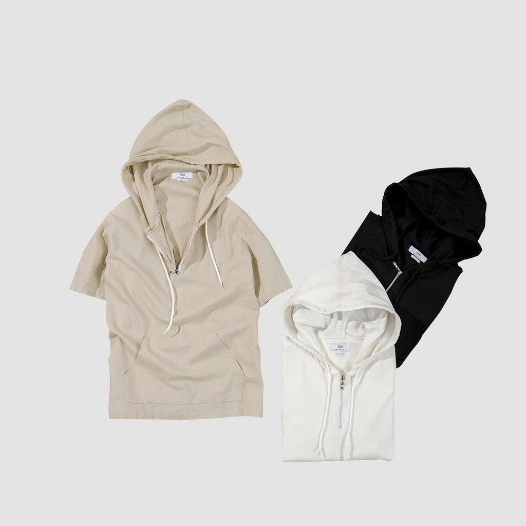 -HÀNG NHẬP KHẨU Áo phông hoodie nam ngắn tay có mũ trùm đầu, áo phông nam mẫu mới -  APHTK049 Liên hệ mua hàng 084.209.1