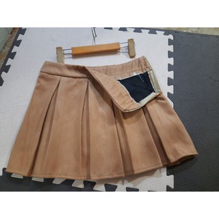 Bigsize Chân váy dạ xếp ly