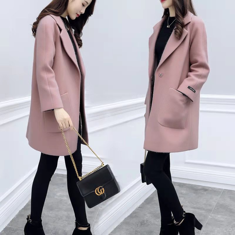 (VL057) ÁO KHOÁC DẠ MỊN DÁNG SUÔNG SANG TRỌNG LỊCH SỰ | BigBuy360 - bigbuy360.vn