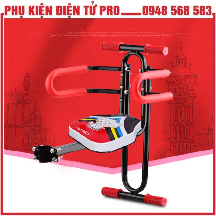 Ghế Ngồi An Toàn Cho Bé Gắn Xe Đạp, Xe Điện Mẫu Mới Gb01