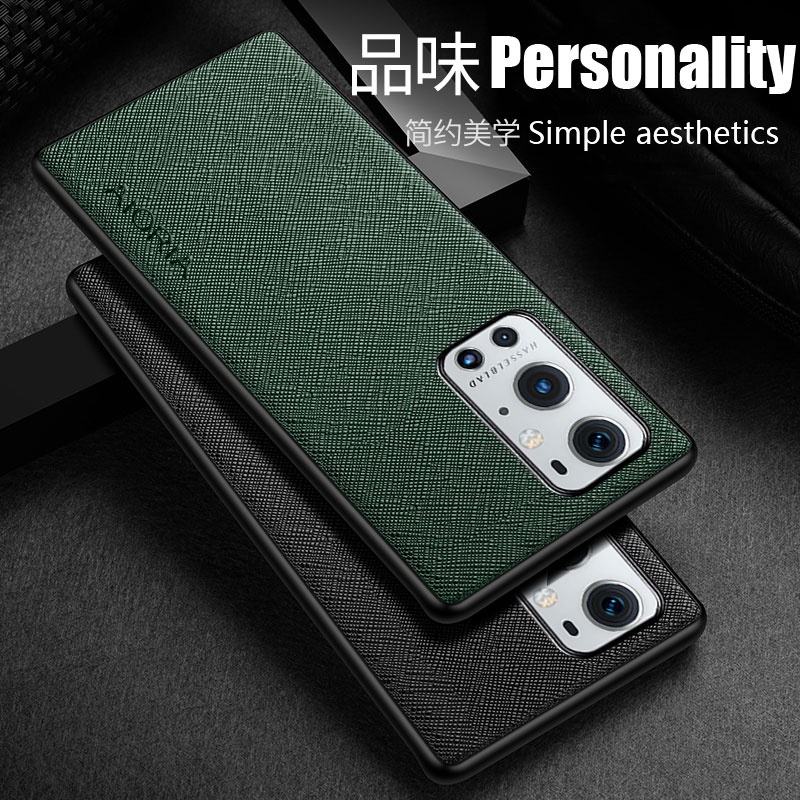 Ốp Bao Da Điện Thoại pu + pc Cứng 3 Trong 1 Chống Sốc Cho oneplus 9 9 pro