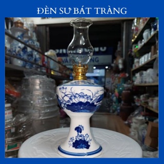 Đèn Thờ Gốm Sứ Bát Tràng