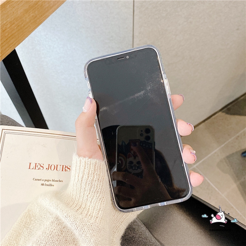 Ốp điện thoại trong suốt in hình đáng yêu cho iPhone 8 7 8plus 7plus 6s 6 Plus XR 11pro Max X XS MAX | BigBuy360 - bigbuy360.vn