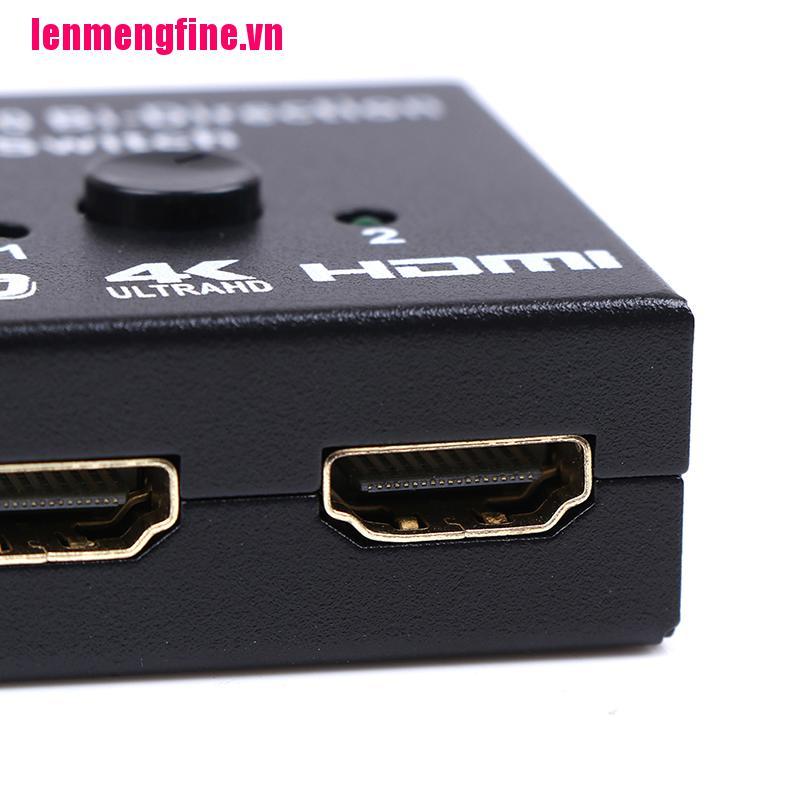 Bộ Chia Hdmi 2 Cổng 1x2 / 2x1 Hdmi 4k