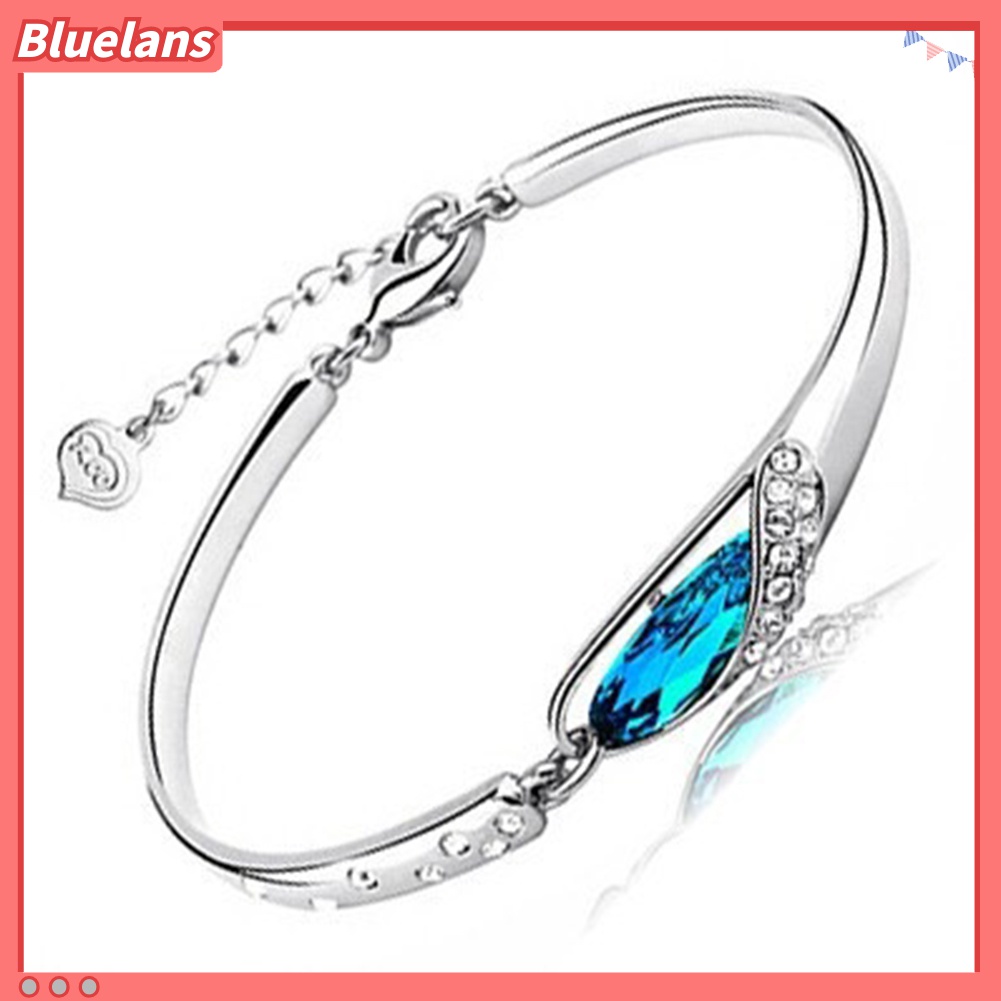 Bộ Vòng cổ + Cặp Khuyên Tai + Vòng Tay Hình Bướm Đính Đá Nhân Tạo Thời Trang