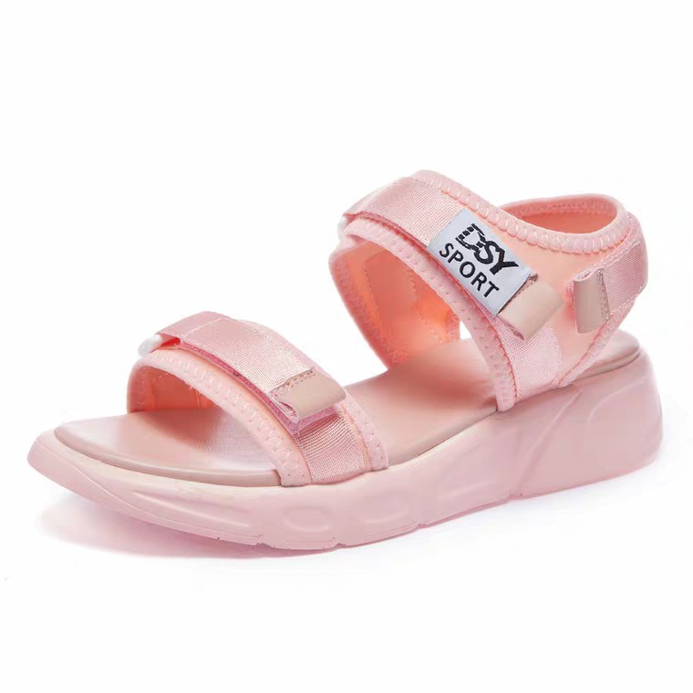 Sandal nữ thời trang HAPU mã DSY1 hồng và đen