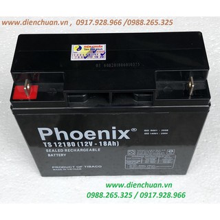 Ắc Quy Phoenix 12V 18Ah TS12180