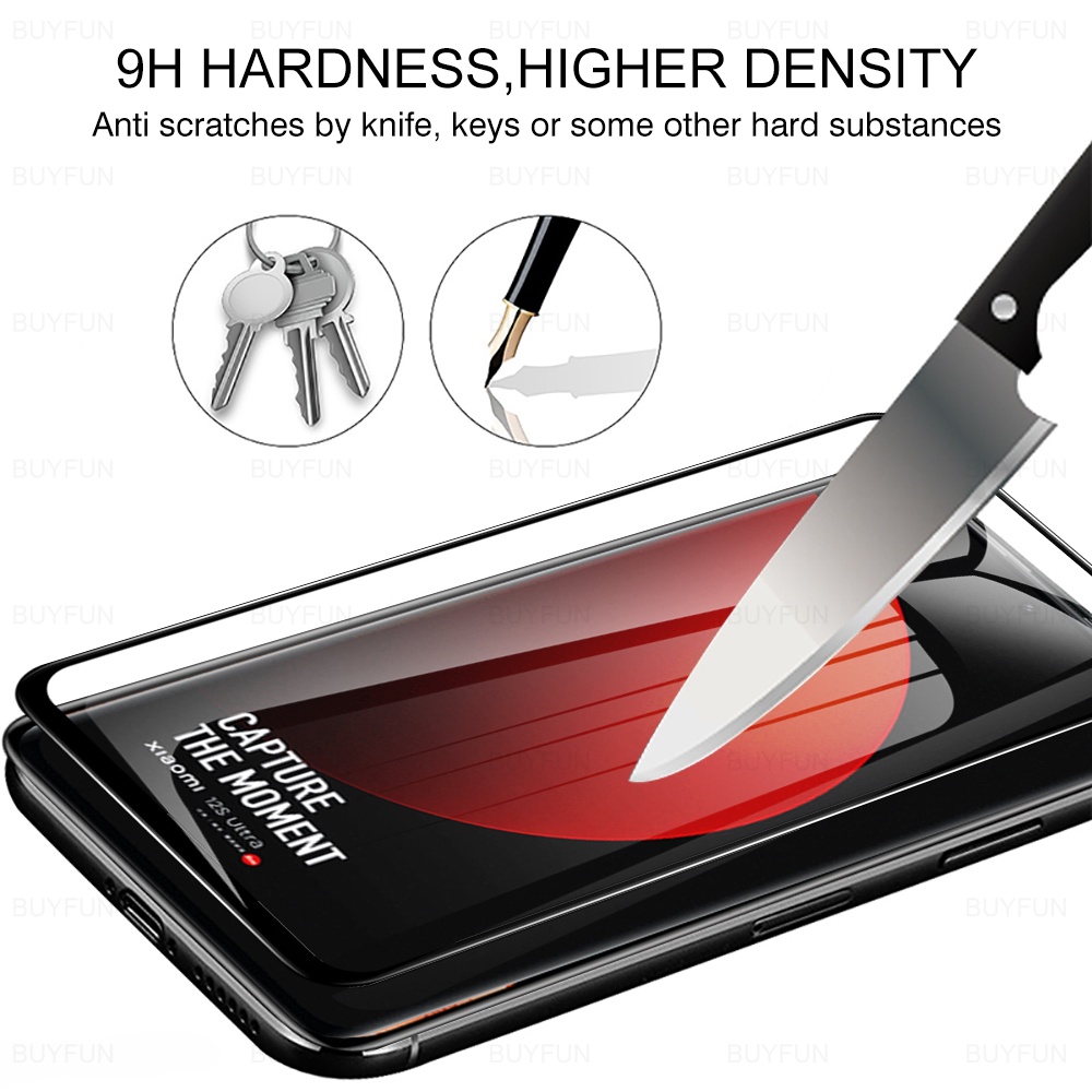 Set 2 Kính Cường Lực Cong 3D Cho Xiaomi Mi 12S Ultra Mi12 Mi 12 12S Pro Mi 12SUltra 12X Ốp