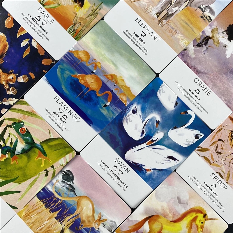 Spirit Animal Wisdom Taort  Bộ Thẻ Bài Trò Chơi Linh Thú Thú Vị