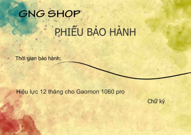 [Hàng chính hãng] Bảng vẽ điện tử Gaomon 1060Pro bản mới bảo hành 12 tháng