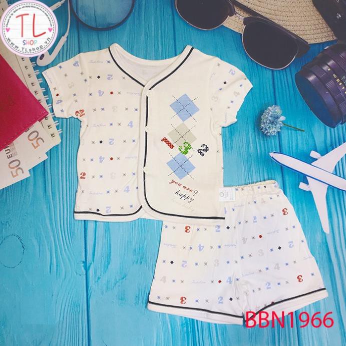 Thời trang trẻ em - Bộ áo quần thun ngắn cho bé hình số 123 - Quần áo bé trai - Bộ bé trai - Quần áo bé gái - Bộ bé gái