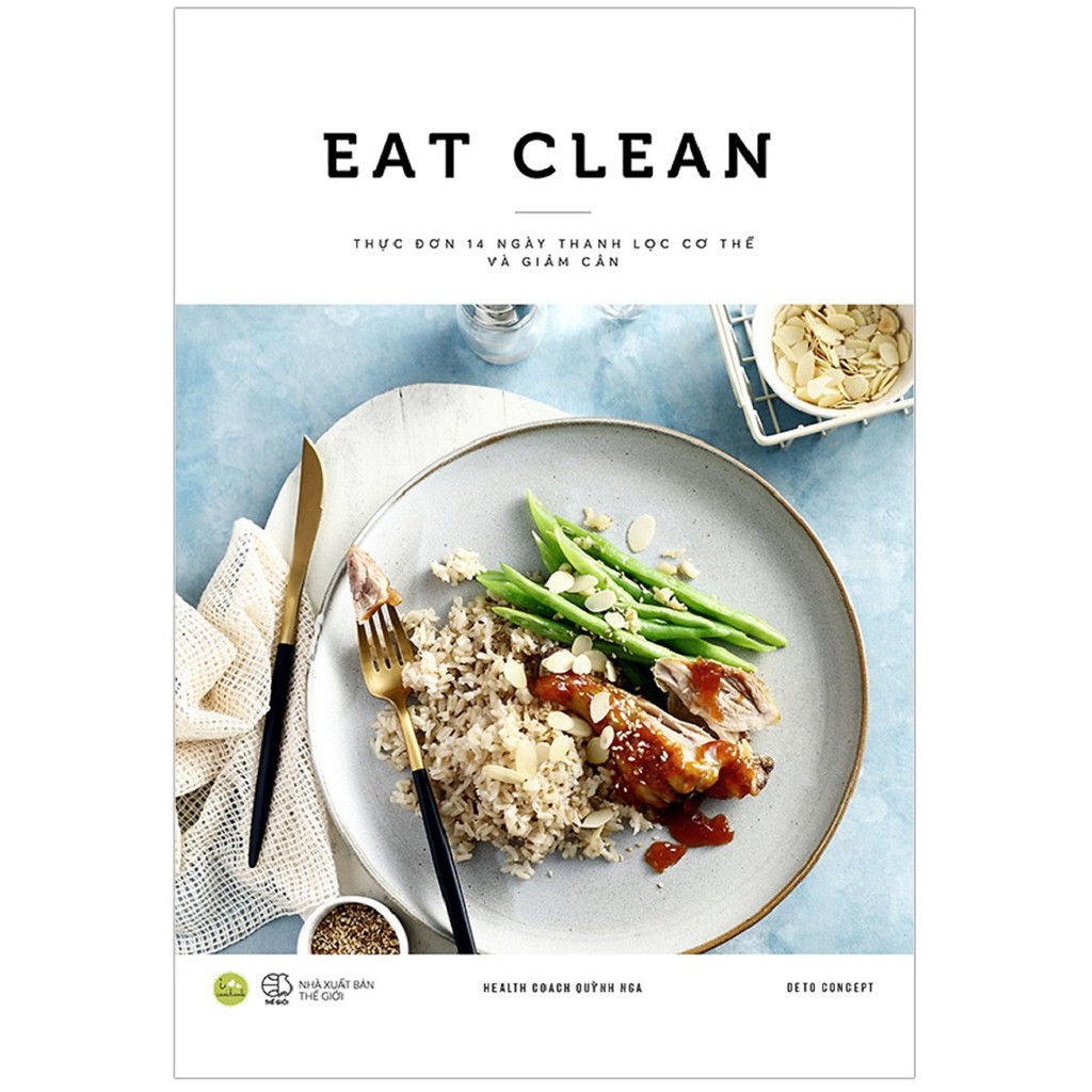 Sách - Eat Clean(Thực Đơn 14 Ngày Thanh Lọc Cơ Thể Và Giảm Cân)