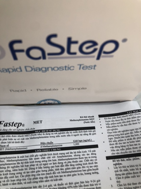 ❤️  Que thử nhanh test thử nhanh chất gây nghiện ma tuý đá một 1 chân METHAMPHETAMINE Strip tại nhà Fastep MỸ