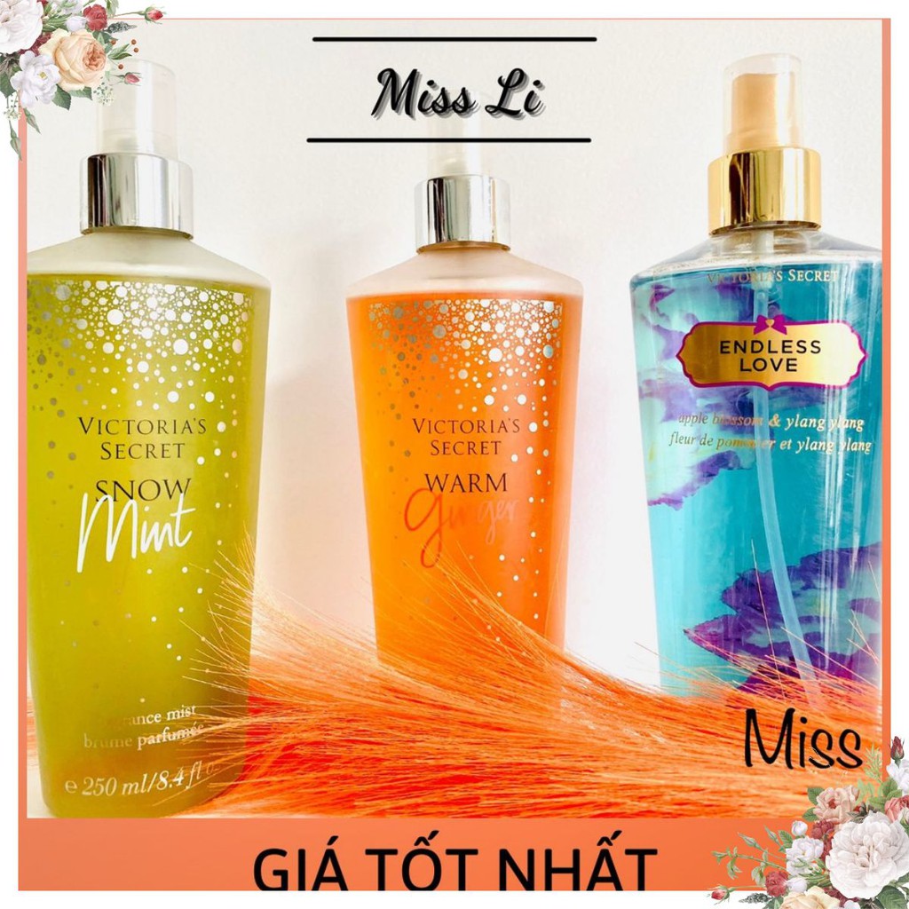 (CHÁY) Xịt Thơm Body Victoria 250ml