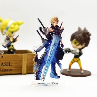 Final Fantasy FF VII 7 Cloud Strife B acrylic đứng hình đồ chơi trang trí bàn làm việc