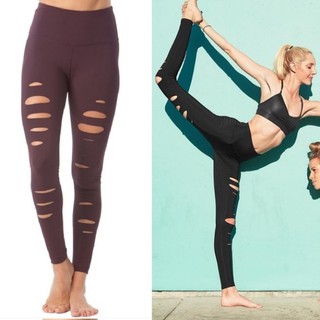 Quần legging lưng cao tập gym yoga cut out 90 Degree