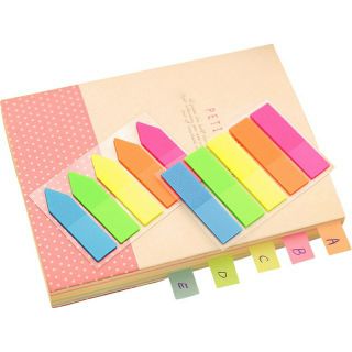 M348 note đánh dấu 5 trang màu sắc.